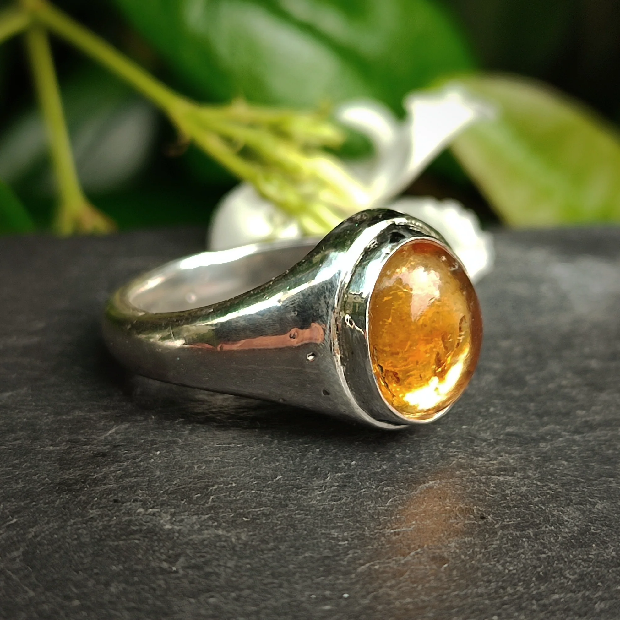 Silver Citrine Ring - Image 3