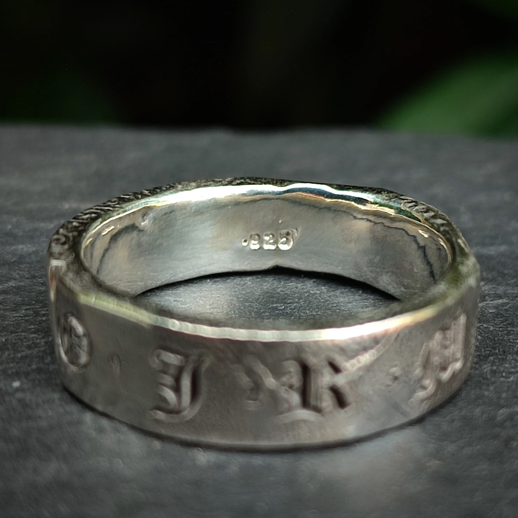 Custom Distressed Hallmark Ring - Image 2