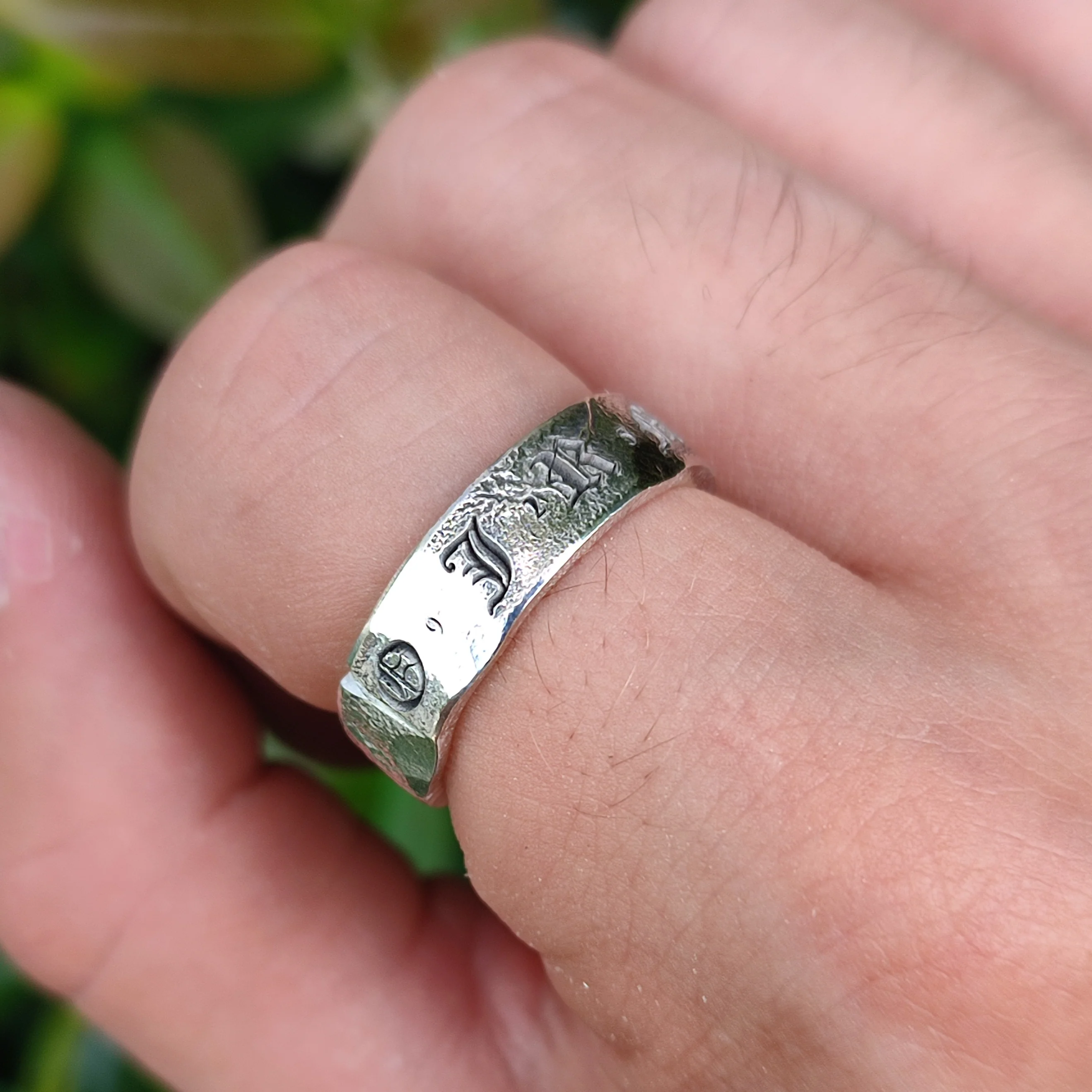 Custom Distressed Hallmark Ring - Image 4