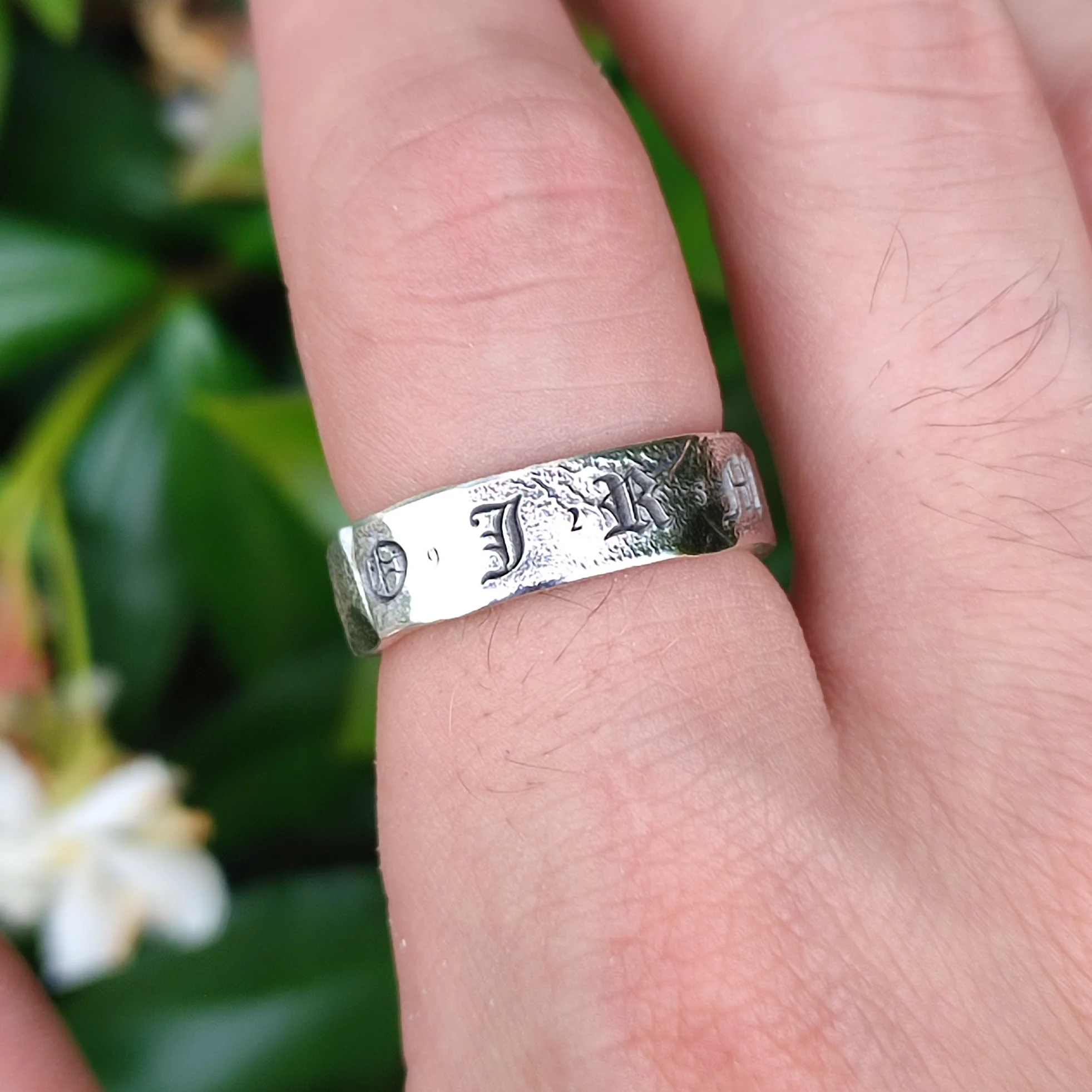 Custom Distressed Hallmark Ring - Image 5
