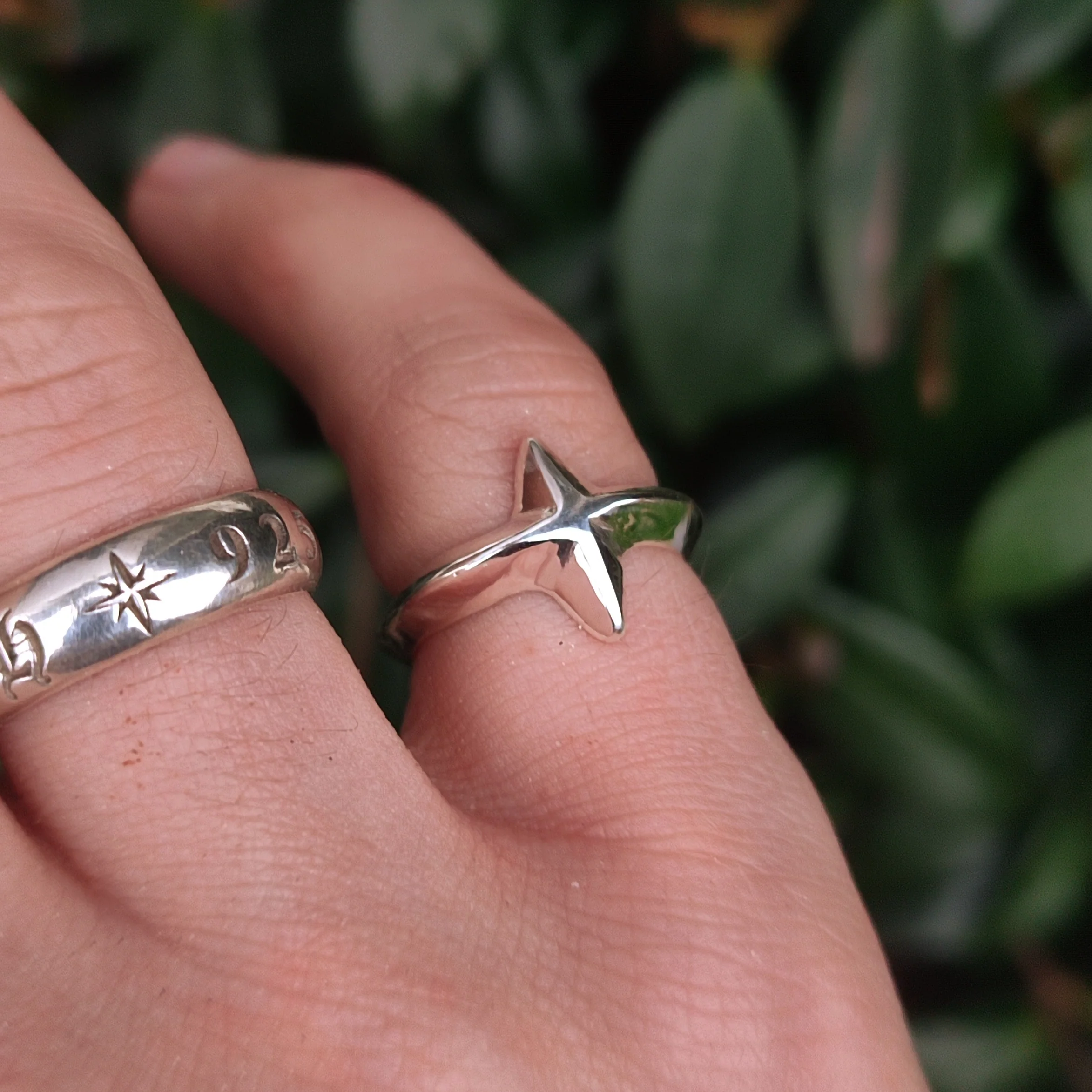 North Star Ring Sterling Silver - Image 5