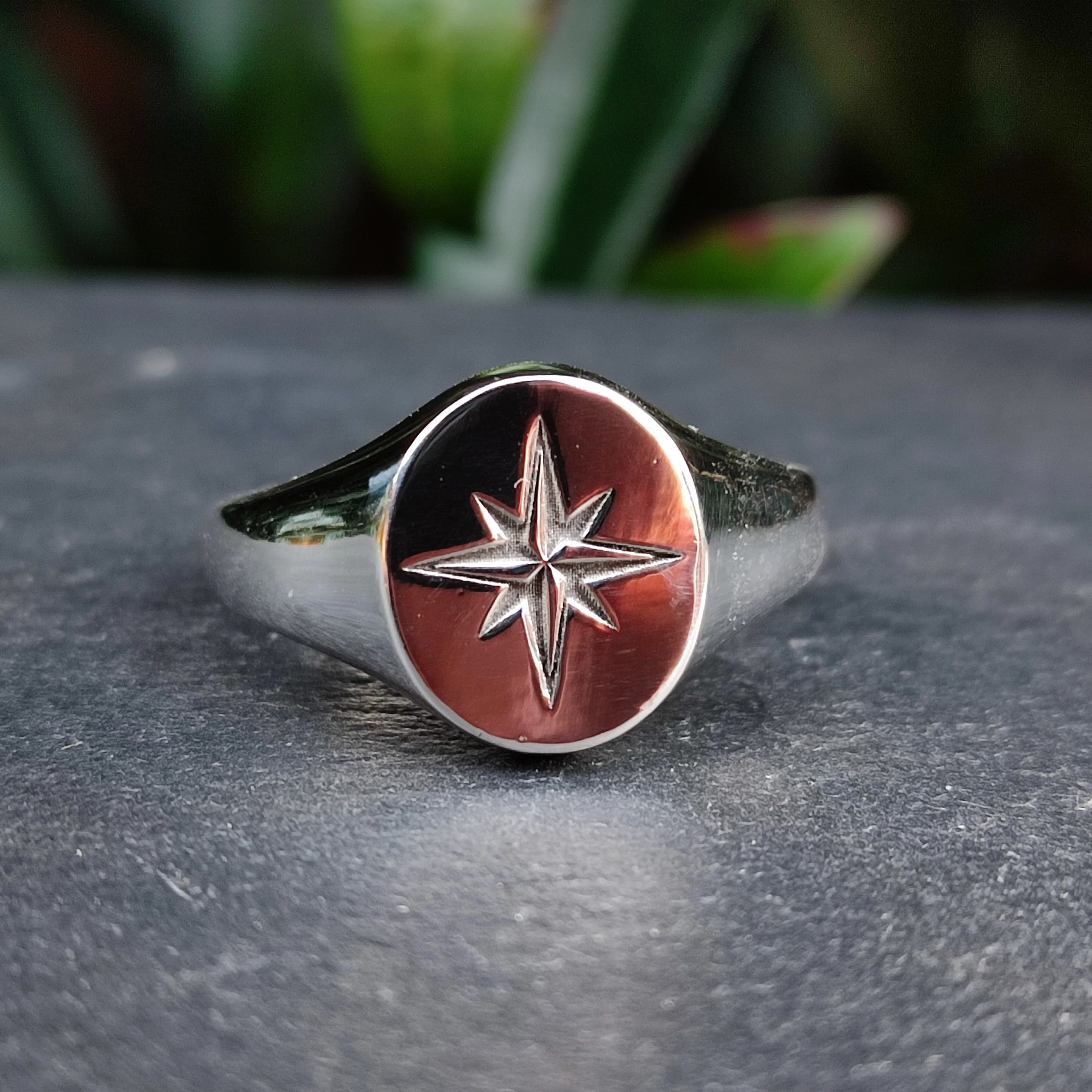North Star Signet Ring - Image 2