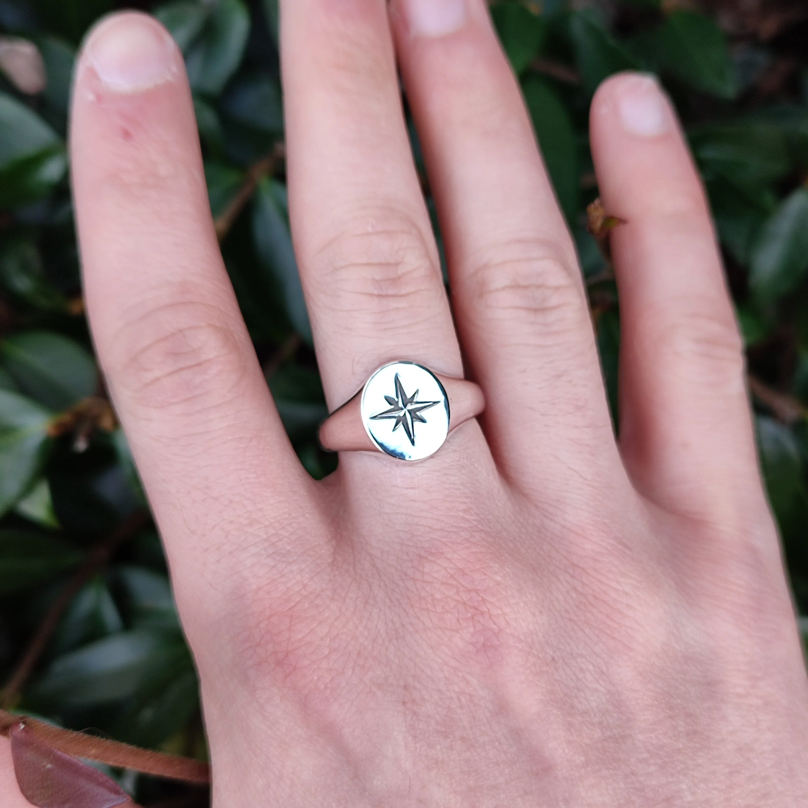 North Star Signet Ring - Image 4