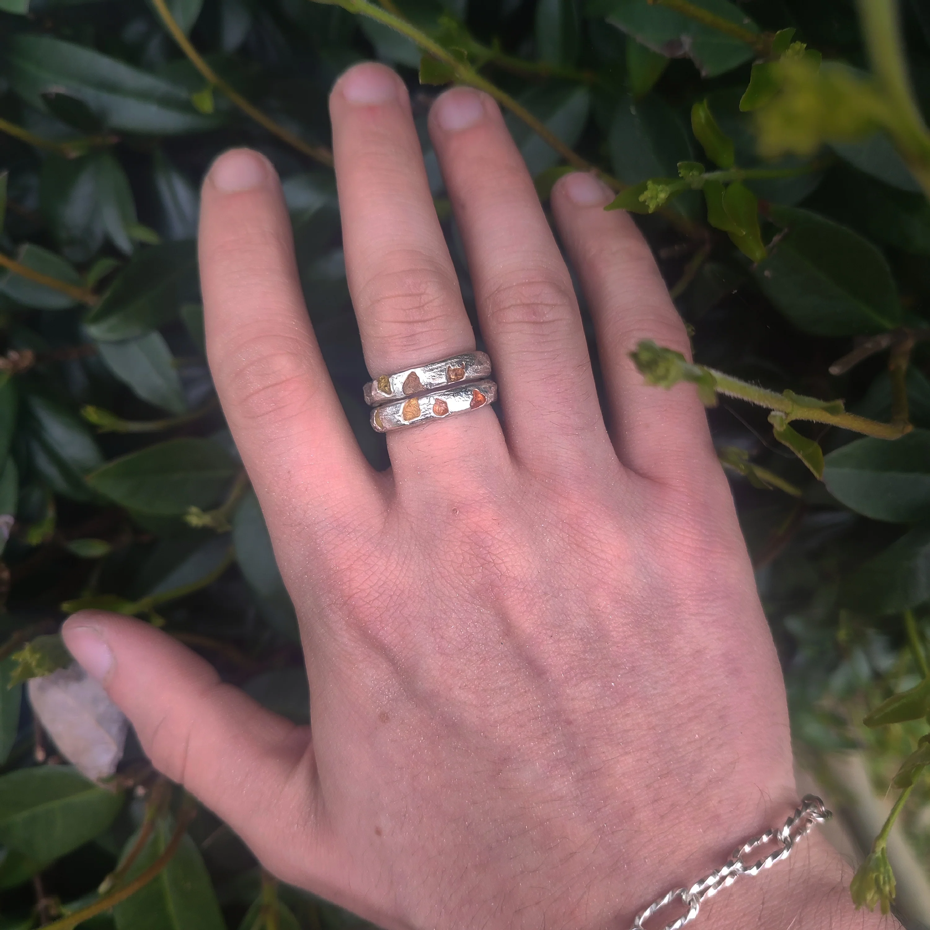 Raw Sapphire Band - Image 10