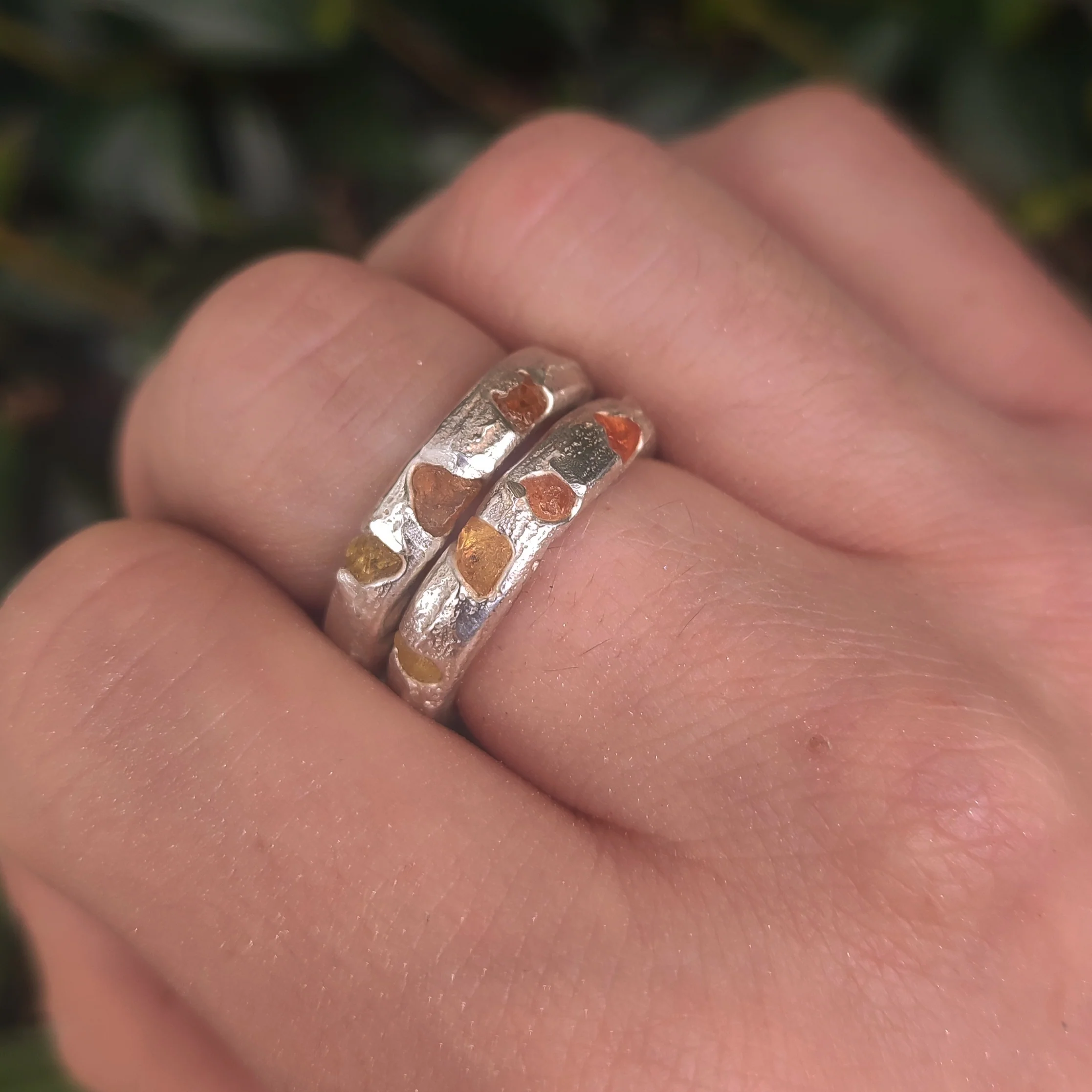 Raw Sapphire Band - Image 4