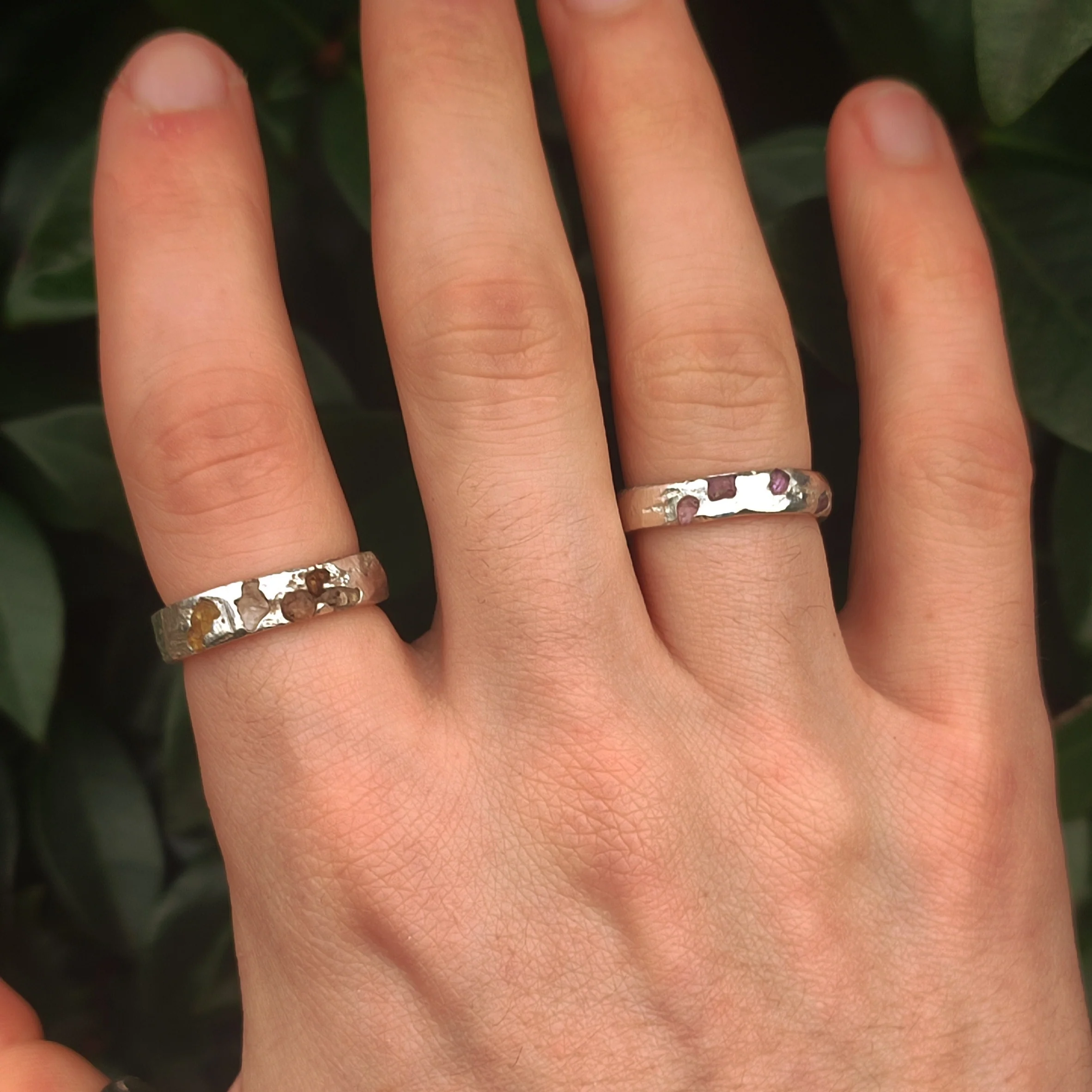 Raw Sapphire Band - Image 5