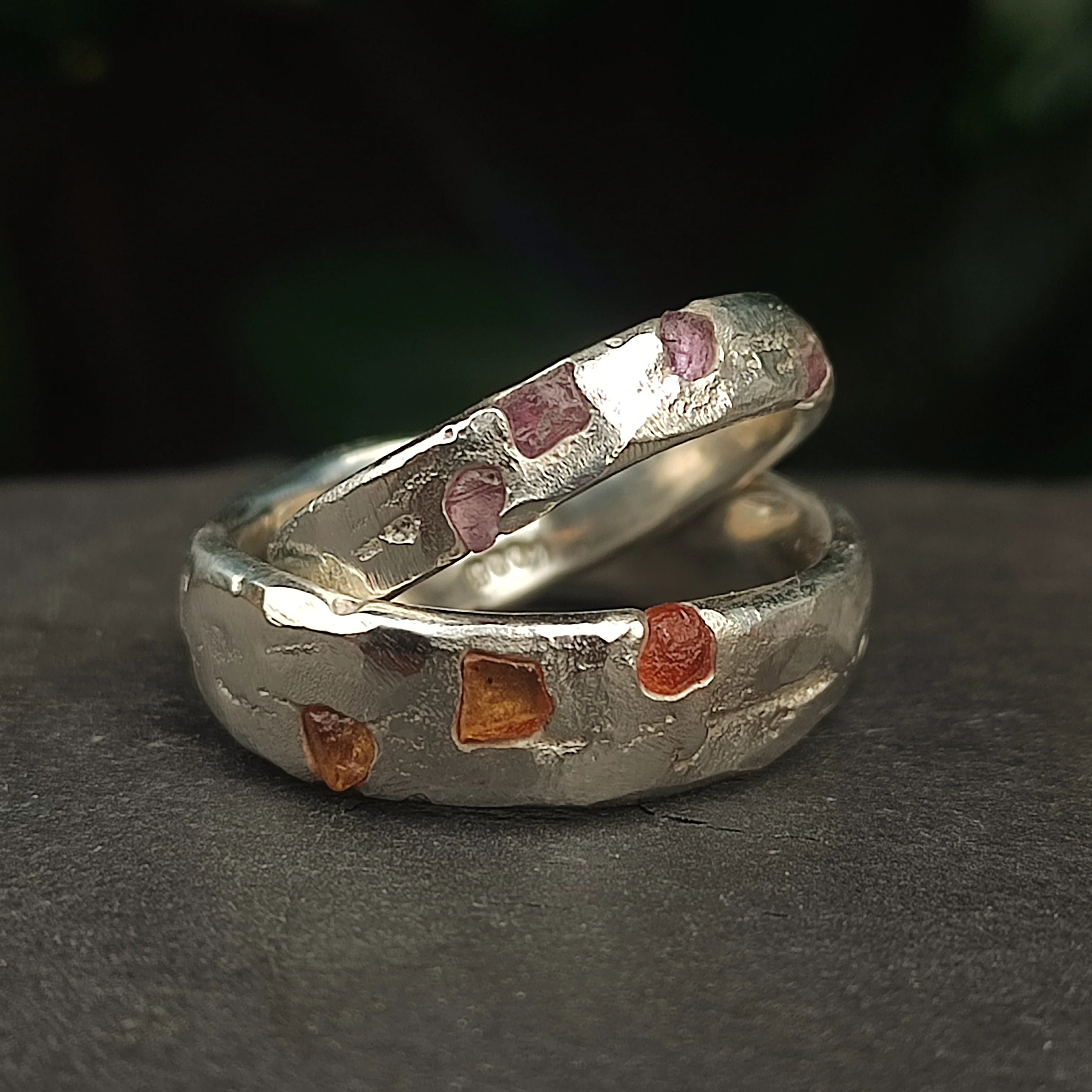 Raw Sapphire Band - Image 6