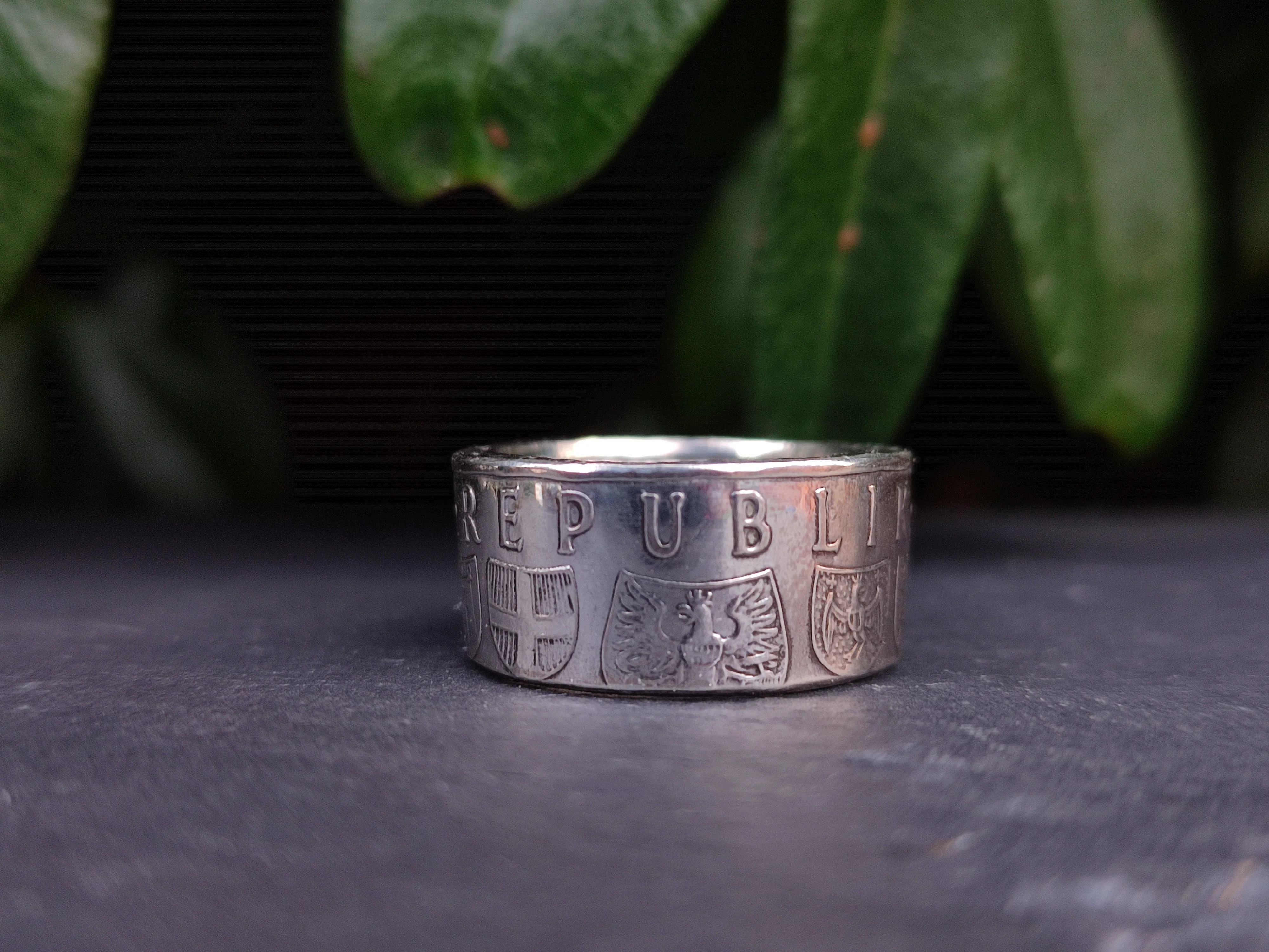 Silver Austrian Coin Ring - Image 3