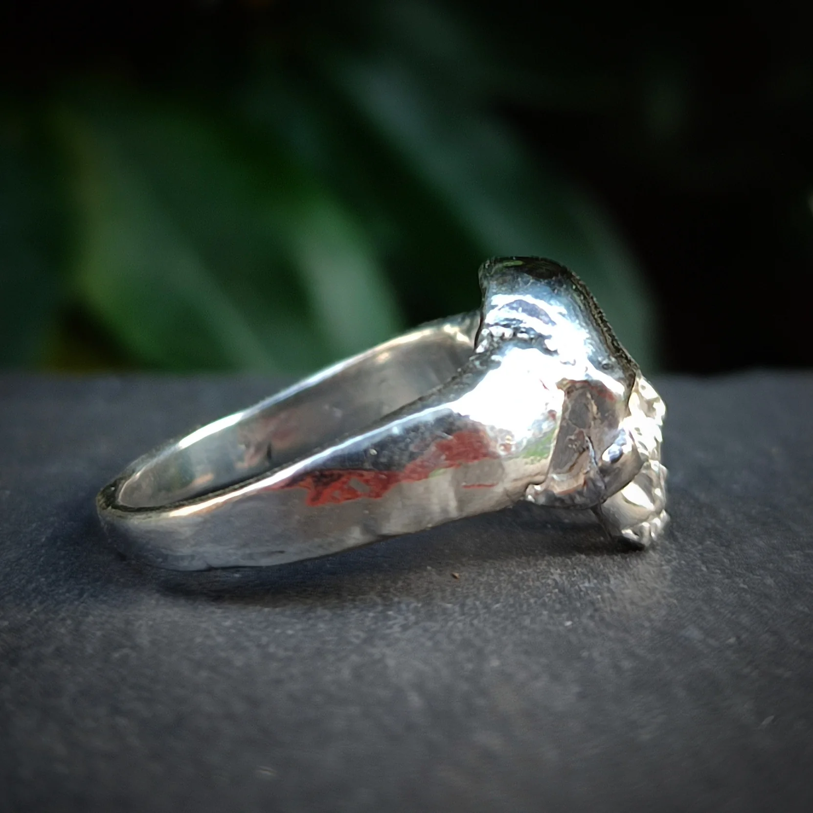 Silver Skull Ring - Image 3