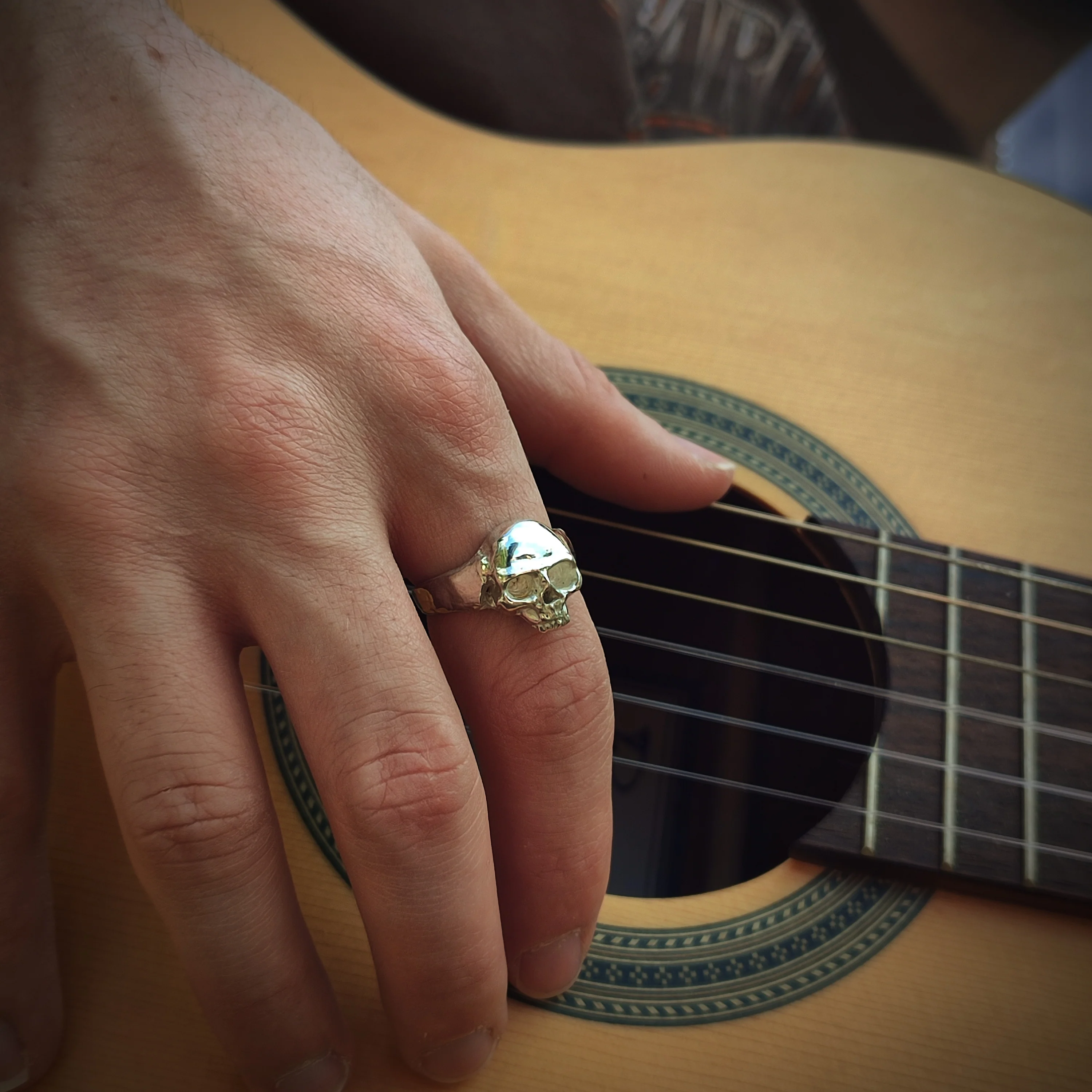 Silver Skull Ring - Image 6