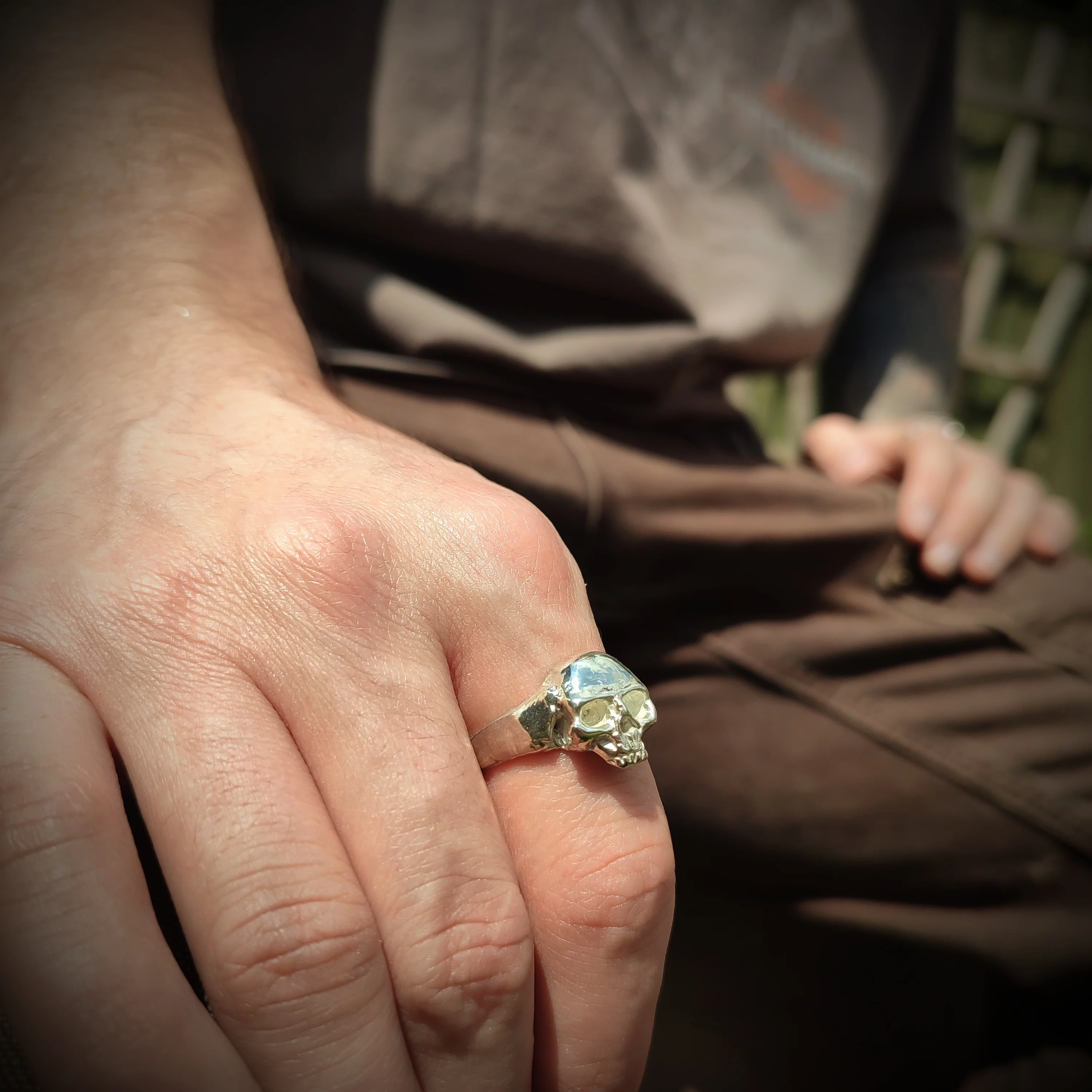 Silver Skull Ring - Image 7