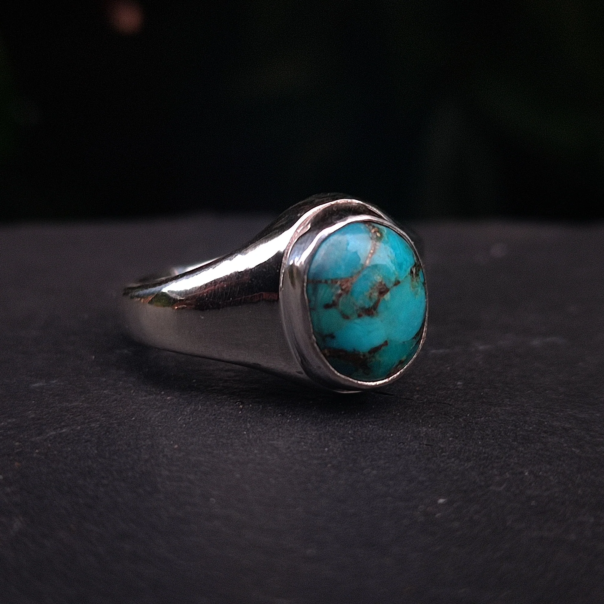 Silver Turquoise Ring