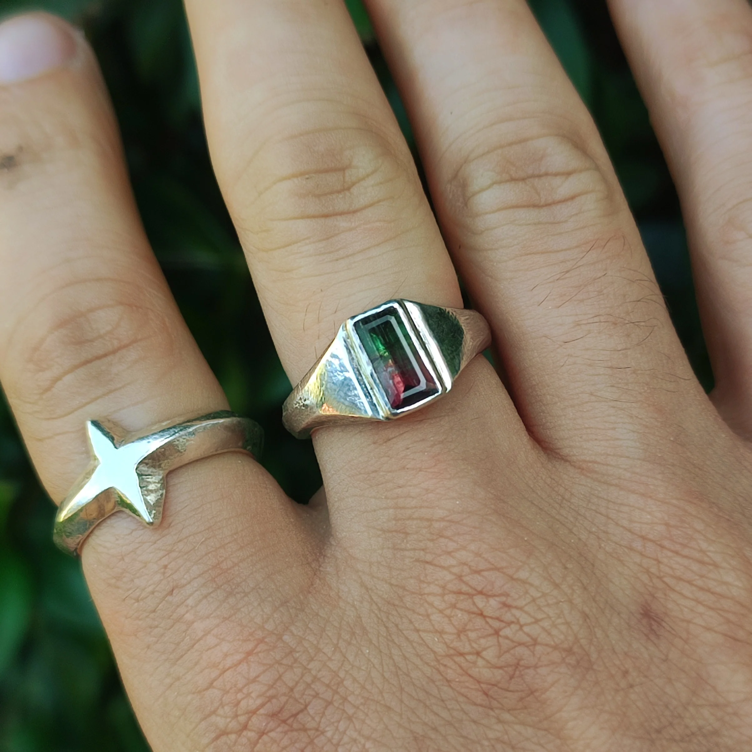 Watermelon Tourmaline Ring - Image 5